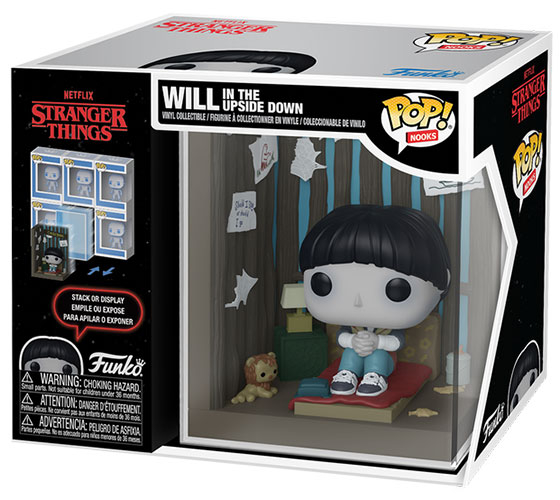 FUNKO POPS Nooks Stranger Things S5 Will In The Upside Down